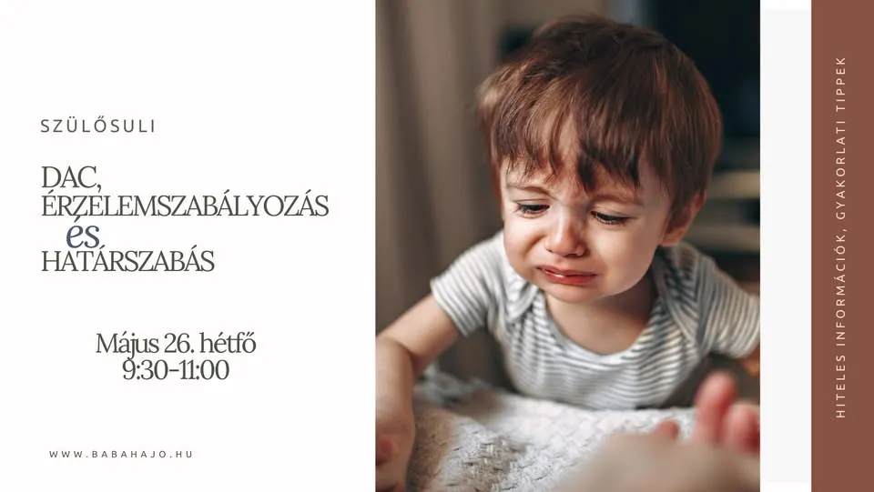 SzülőSuli - Dac, érzelemszabályozás és határszabás